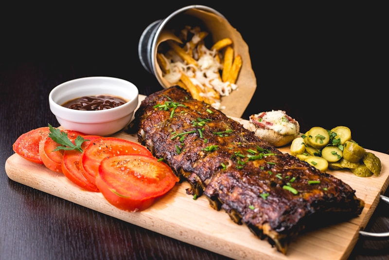 Costelinha de Porco Suculenta ao Barbecue na Airfryer